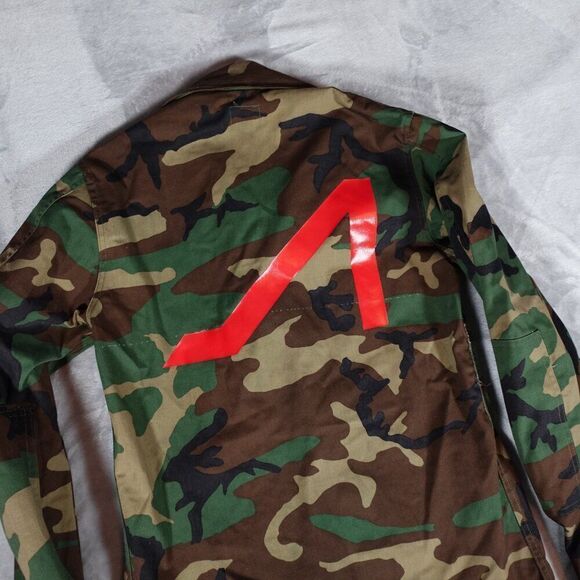 Apolinar 1948 Camo Army Field Jacket Mens Small Tall Fit Custom Logo - Picture 8 of 13